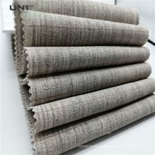 High Quality Eco-friendly Shrink-resistant Woven Hair Interlining for Suits and Jackets